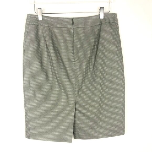 NWT The Limited Career or Casual Wear Pencil Skirt. Grey/Silver Pattern. Size 6 - Picture 11 of 12